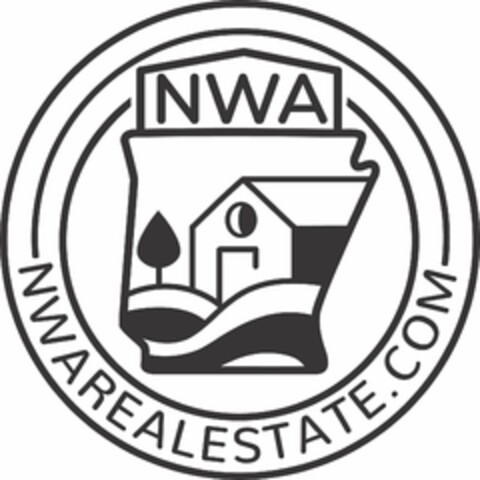 I NWA NWAREALESTATE.COM Logo (USPTO, 05/10/2019)