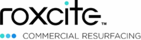 ROXCITE COMMERCIAL RESURFACING Logo (USPTO, 03.01.2020)