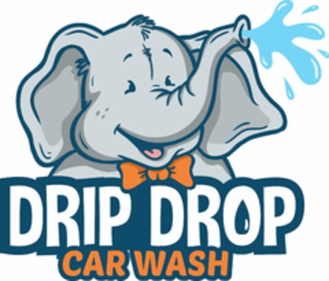 DRIP DROP CAR WASH Logo (USPTO, 08.01.2020)