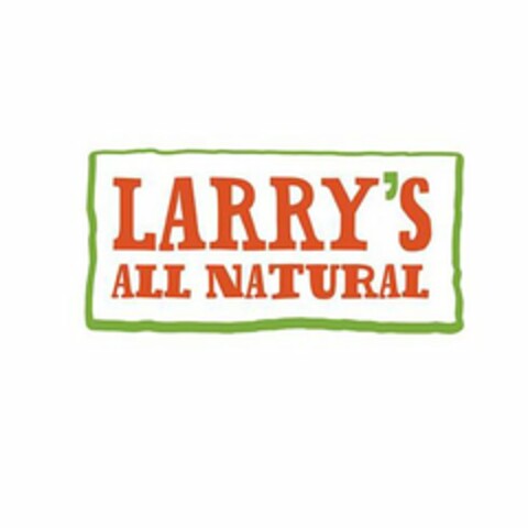 LARRY'S ALL NATURAL Logo (USPTO, 09.01.2020)