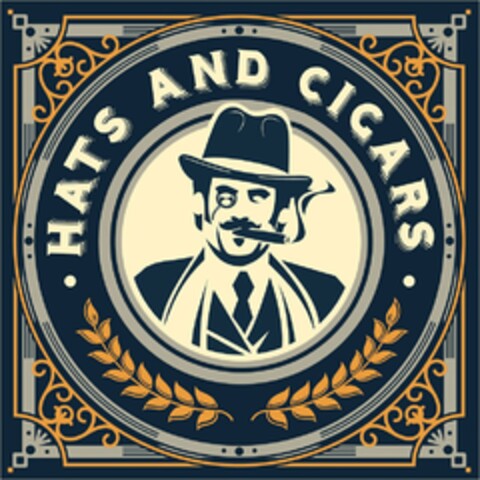 HATS AND CIGARS Logo (USPTO, 23.03.2020)
