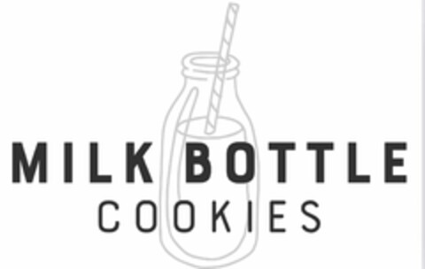 MILK BOTTLE COOKIES Logo (USPTO, 06/10/2020)