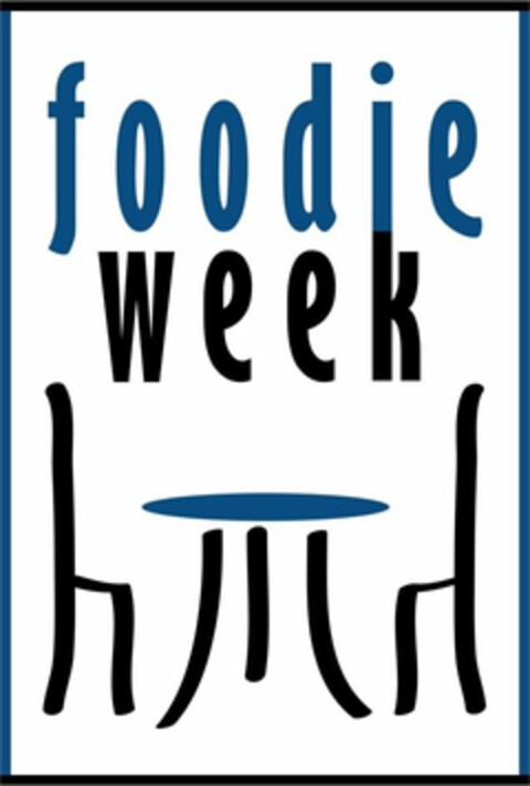 FOODIE WEEK Logo (USPTO, 30.07.2020)