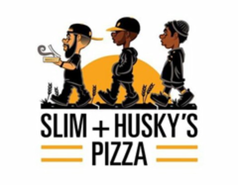 SLIM + HUSKY'S PIZZA Logo (USPTO, 04.08.2020)