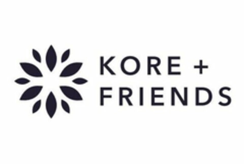 KORE + FRIENDS Logo (USPTO, 09/03/2020)