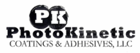 PK PHOTOKINETIC COATINGS & ADHESIVES, LLC Logo (USPTO, 30.01.2009)