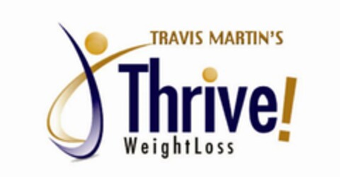 TRAVIS MARTIN'S THRIVE! WEIGHT LOSS Logo (USPTO, 03.04.2009)