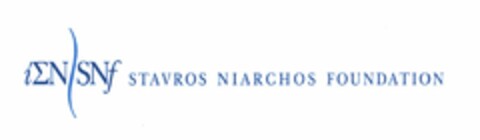 SNF STAVROS NIARCHOS FOUNDATION Logo (USPTO, 09.10.2009)