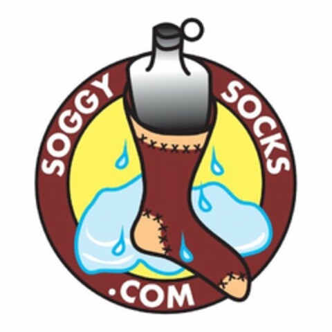 SOGGY SOCKS.COM Logo (USPTO, 11.11.2009)