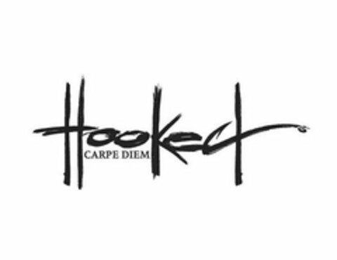 HOOKED CARPE DIEM Logo (USPTO, 07.12.2009)