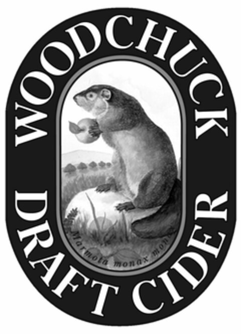 WOODCHUCK DRAFT CIDER MARMOTA MONAX MONAX Logo (USPTO, 12/11/2009)