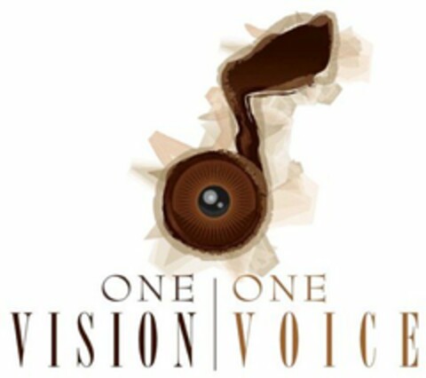 ONE VISION ONE VOICE Logo (USPTO, 01/25/2010)