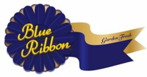 BLUE RIBBON GARDEN FRESH Logo (USPTO, 19.03.2010)