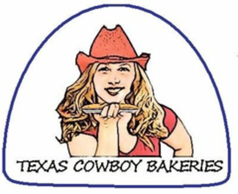 TEXAS COWBOY BAKERIES Logo (USPTO, 08/16/2010)