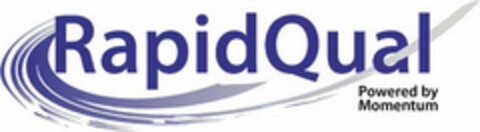 RAPIDQUAL POWERED BY MOMENTUM Logo (USPTO, 04.11.2010)