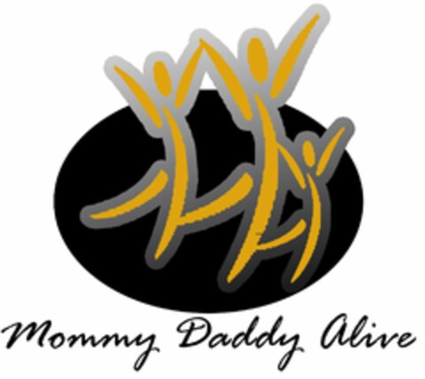 MOMMY DADDY ALIVE Logo (USPTO, 26.04.2011)