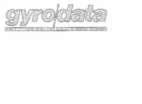 GYRO/DATA Logo (USPTO, 06/14/2011)