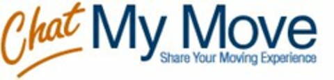 CHAT MY MOVE SHARE YOUR MOVING EXPERIENCE Logo (USPTO, 26.06.2011)