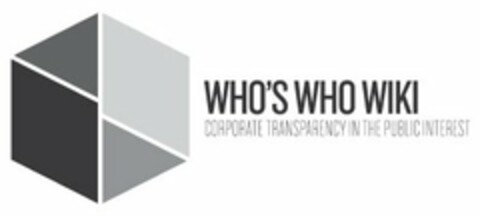 WHO'S WHO WIKI CORPORATE TRANSPARENCY IN THE PUBLIC INTEREST Logo (USPTO, 04.11.2011)