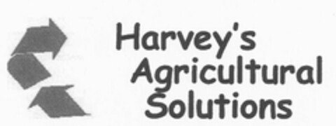 HARVEY'S AGRICULTURAL SOLUTIONS Logo (USPTO, 03.01.2012)