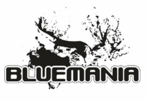 BLUEMANIA Logo (USPTO, 19.03.2012)