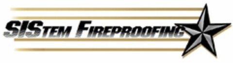 SISTEM FIREPROOFING Logo (USPTO, 16.01.2013)