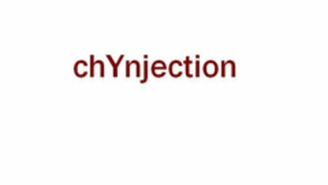 CHYNJECTION Logo (USPTO, 05.04.2013)