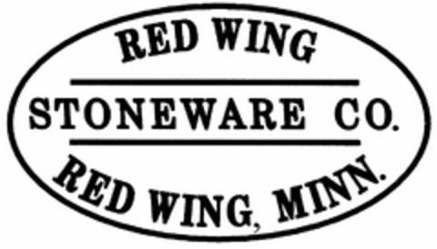 RED WING STONEWARE CO. RED WING, MINN. Logo (USPTO, 19.05.2014)