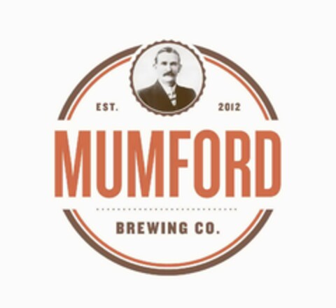 MUMFORD BREWING CO. EST. 2012 Logo (USPTO, 06.06.2014)