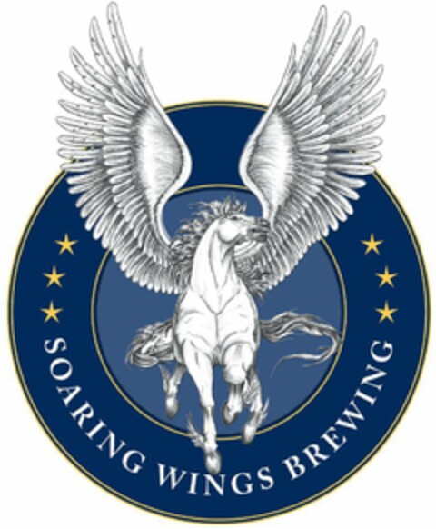 SOARING WINGS BREWING Logo (USPTO, 18.06.2014)