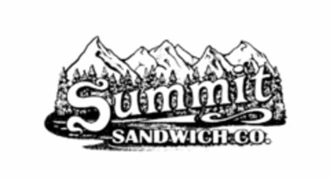 SUMMIT SANDWICH CO. Logo (USPTO, 20.10.2014)