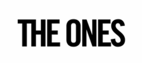 THE ONES Logo (USPTO, 10.12.2014)