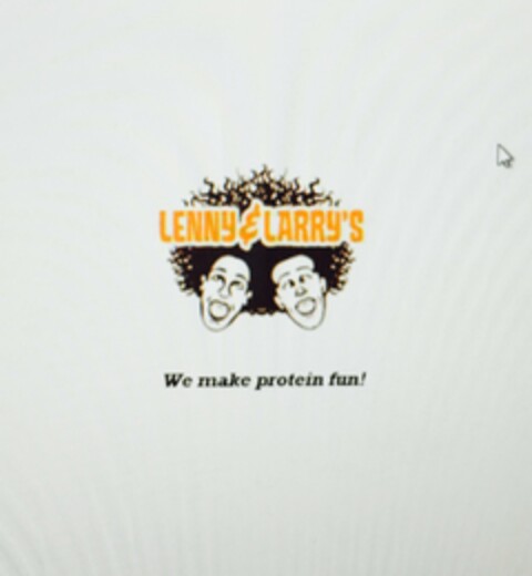 LENNY & LARRY'S WE MAKE PROTEIN FUN! Logo (USPTO, 09.02.2015)