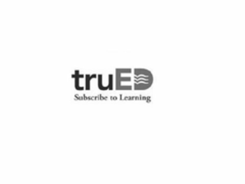 TRUED SUBSCRIBE TO LEARNING Logo (USPTO, 04.03.2015)