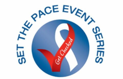 SET THE PACE EVENT SERIES GET CHECKED Logo (USPTO, 11.05.2015)