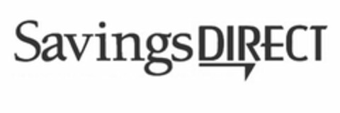 SAVINGS DIRECT Logo (USPTO, 03.06.2015)