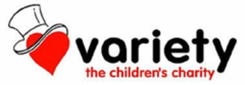 VARIETY THE CHILDREN'S CHARITY Logo (USPTO, 30.07.2015)