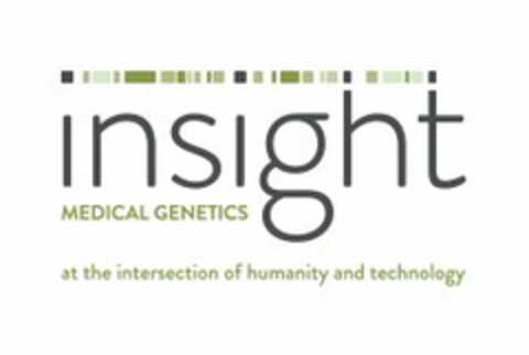 INSIGHT MEDICAL GENETICS AT THE INTERSECTION OF HUMANITY AND TECHNOLOGY Logo (USPTO, 31.07.2015)