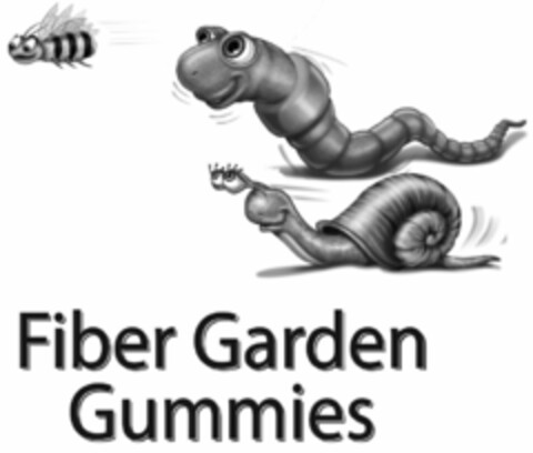 FIBER GARDEN GUMMIES Logo (USPTO, 12.08.2015)