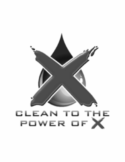 X CLEAN TO THE POWER OF X Logo (USPTO, 11.11.2015)