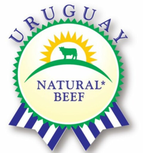 URUGUAY NATURAL BEEF Logo (USPTO, 19.04.2016)