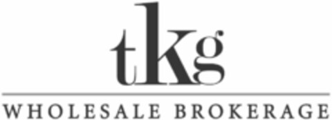 TKG WHOLESALE BROKERAGE Logo (USPTO, 15.06.2016)