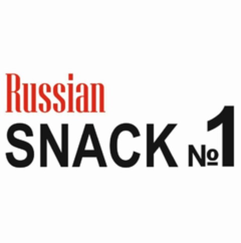 RUSSIAN SNACK NO1 Logo (USPTO, 01.09.2017)