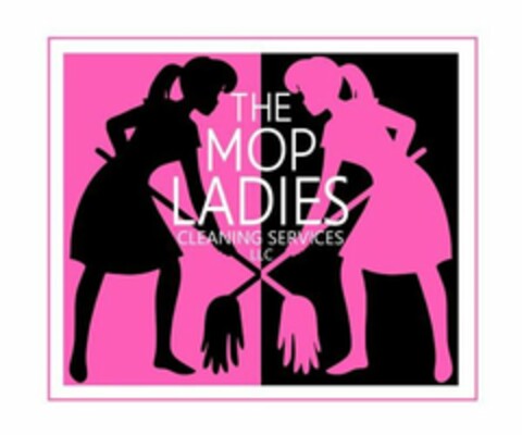 THE MOP LADIES CLEANING SERVICE LLC Logo (USPTO, 03/20/2018)