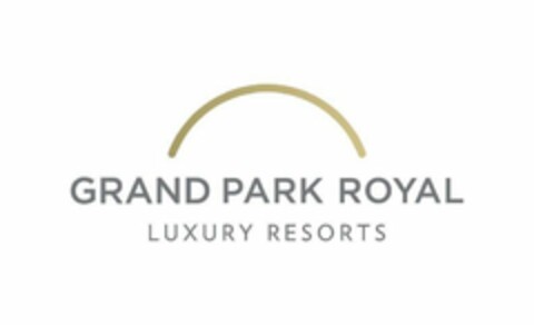 GRAND PARK ROYAL LUXURY RESORTS Logo (USPTO, 13.11.2018)