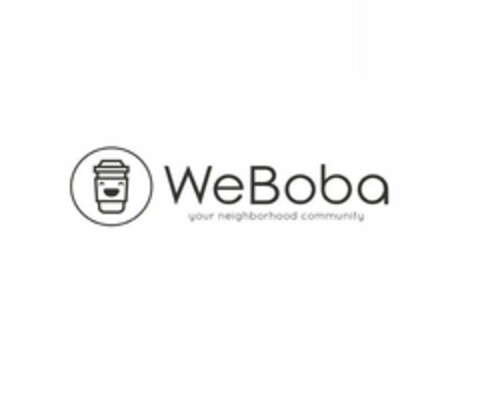 WEBOBA YOUR NEIGHBORHOOD COMMUNITY Logo (USPTO, 10.12.2018)