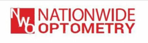 NWO NATIONWIDE OPTOMETRY Logo (USPTO, 18.06.2019)