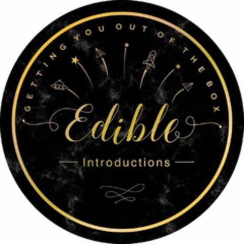 EDIBLE INTRODUCTIONS GETTING YOU OUT OFTHE BOX Logo (USPTO, 02.09.2019)