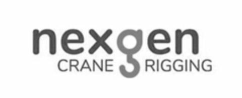 NEXGEN CRANE RIGGING Logo (USPTO, 01/24/2020)