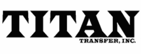 TITAN TRANSFER, INC. Logo (USPTO, 02/05/2020)